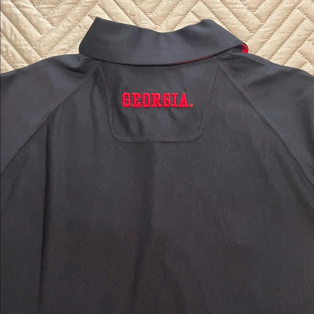 Nike Black and Red Georgia Bulldogs Polo - Picture 5 of 5